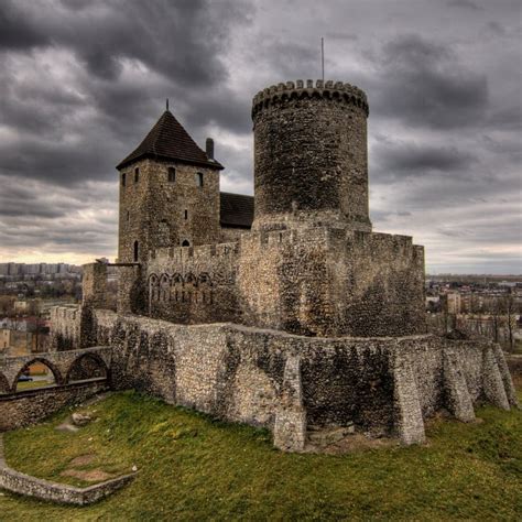 Castle Bedzin Będzin Stock Photo Image Of Medieval 24601452