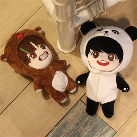 Kpop Bts Jung Kook Plush Doll Bangtan Boys Handmade V 9 Stuffed Toy