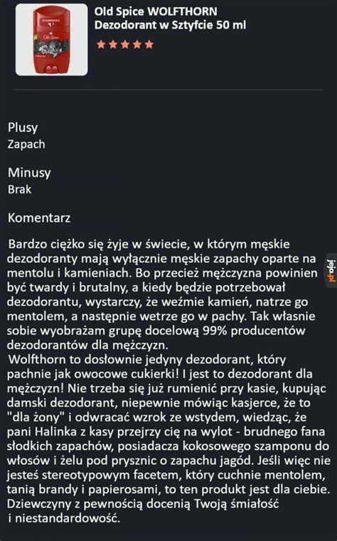 Recenzja dezodorantu - Jeja.pl