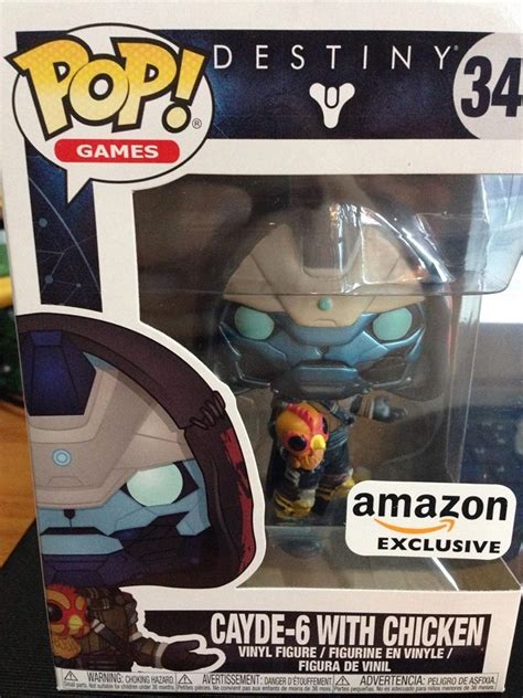 Funko Pop Destiny Cayde 6 Con Pollo Chicken Amazon Detalle 1 Mercado