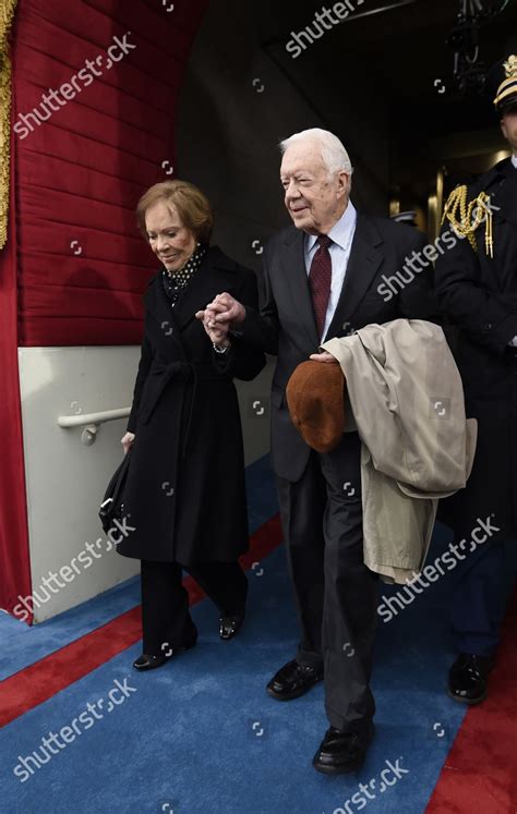 Former President Jimmy Carter His Wife Editorial Stock Photo - Stock ...