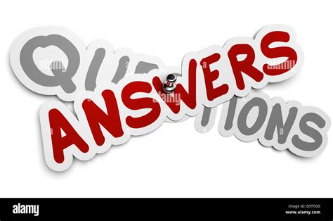 Question And Answer Clip Art