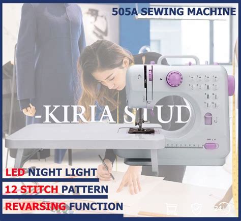 Portable Sewing Machine Upgraded Fhsm A Pro Stitches Mesin Jahit