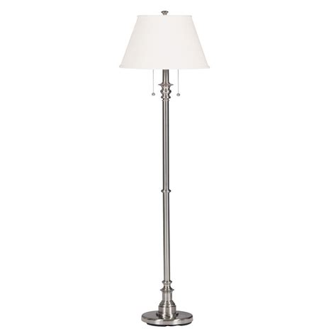 Shop Kenroy Home Spyglass 60 In Bronze Floor Lamp With Fabric Shade At