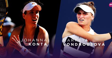 As It Happened - Vondrousova conquers Konta to reach 2019 French Open final