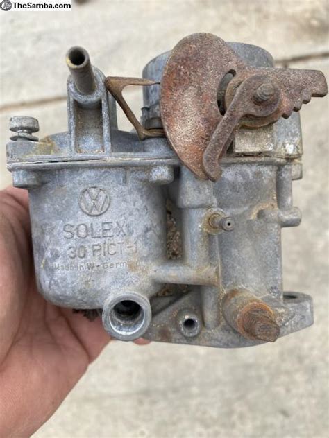 TheSamba VW Classifieds Solex 30 Pict 1 Carburetor Vw 105 1 B6 301