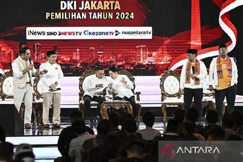 Debat Terakhir Pilkada Jakarta Angkat Tema Soal Tata Kota Dan Perubahan