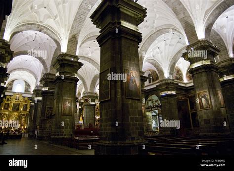 Peru. Cusco city. Interior of The Cathedral Stock Photo - Alamy