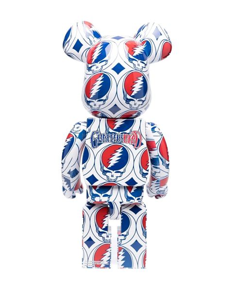 Medicom Toy X Grateful Dead Be Rbrick Figure White Farfetch