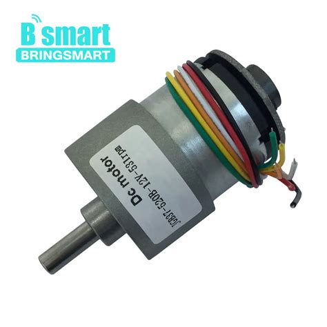 Bringsmart Gb B V Dc Geared Motor With Encoder Disk Rpm