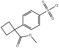 Methyl 1 4 Chlorosulfonyl Phenyl Cyclobutanecarboxylate 2407349 26 0