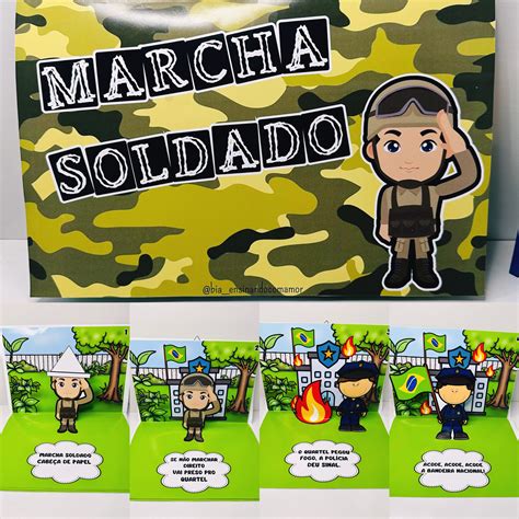 Livro D Marcha Soldado Bia Ensinando Amor