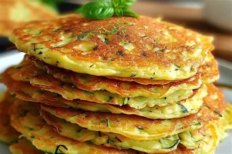 Delicious Zucchini And Potato Pancakes Recipestasteful