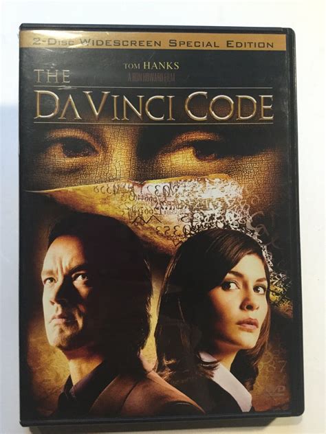 The DaVinci Code DVD 2006 2 Disc Set Widescreen Special Edition