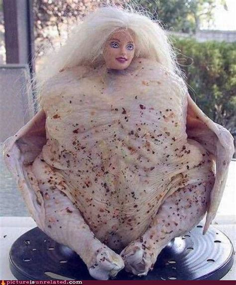 Barbie Has Let Herself Go Picture Is Unrelated Funny Picture