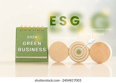 Green Business Concept 2024 Year Esg Stock Photo 2404817003 | Shutterstock