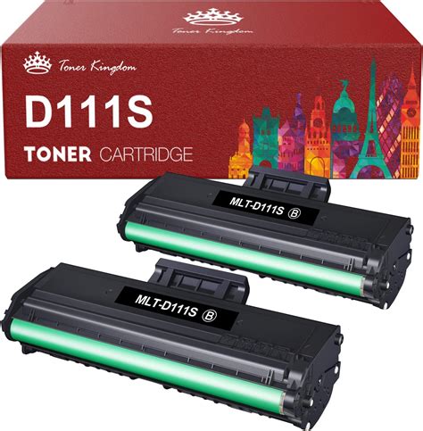 2er Pack MLT D111S Toner Schwarz Kompatibel für Samsung MLT D111S D111S