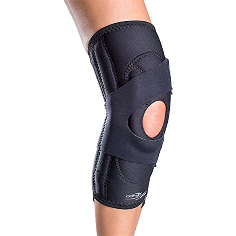 Donjoy Lateral J Patella Knee Support Brace With Hinge Drytex Left