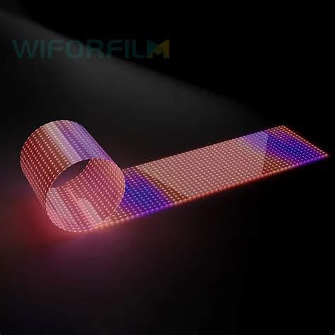 Led Transparent Film Screen Wiforfilm