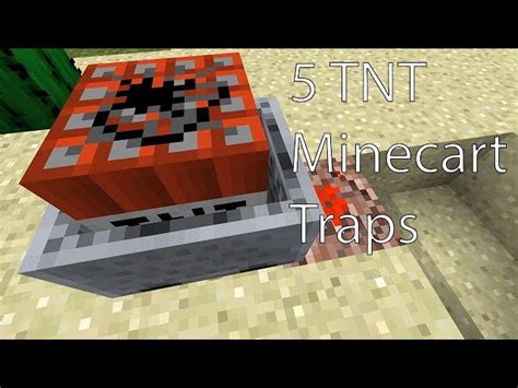 Minecraft - Easy To Make TNT Trap - YouTube