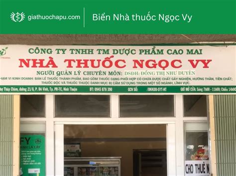 Top 22 mẫu biển quầy thuốc nhà thuốc đạt chuẩn GPP