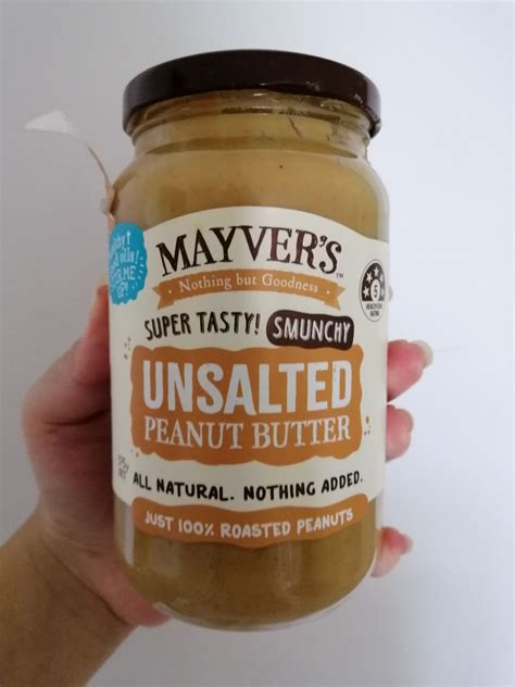 Mayver S Smunchy Unsalted Peanut Butter Reviews Abillion