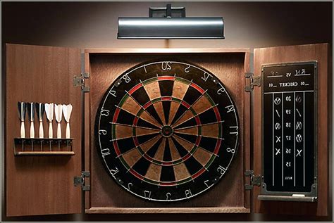 The Electronic Dart Board Cabinet For The Home — Madison Art Center Design