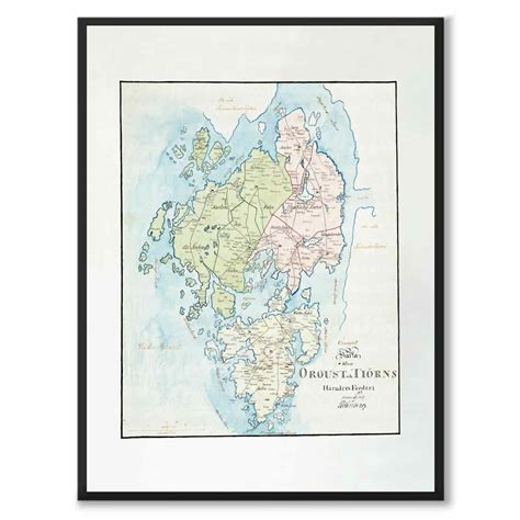 Tjörn and Orust poster | Historly – HISTORLY
