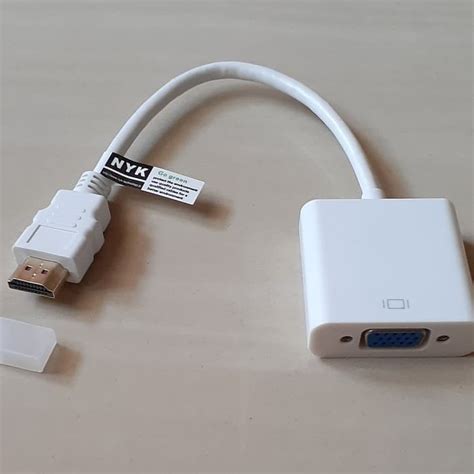 Hdmi To Vga NYK Converter Cable Adapter Shopee Philippines