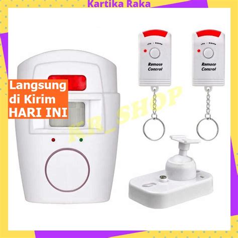 Jual Kr Emastiff Alarm Anti Maling Infrared Pir Sensor Gerak Remote