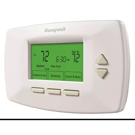 User Manual Honeywell RTH7500D English 60 Pages