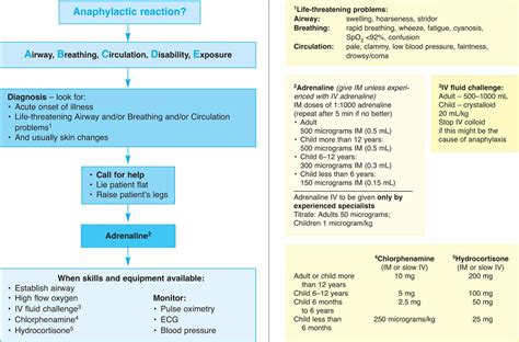 Anaphylaxis Management Acute Anaphylaxis Signs Symptoms Treatment