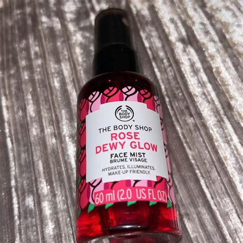 The Body Shop Rose Dewy Glow Face Mist In 60ml Has Depop