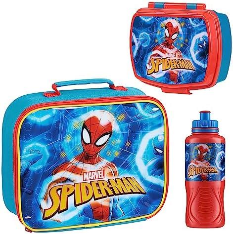 Marvel Bolsa Termica Porta Alimentos Infantil Set Pzs Loncheras Para