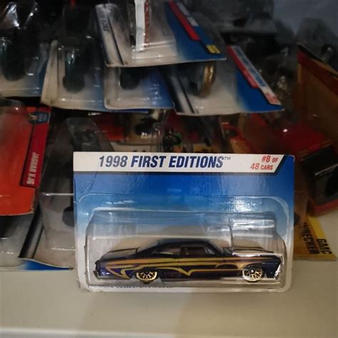 Jual Hot Wheels Impala Lowrider Ungu First Edition Shopee Indonesia