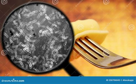 Searching For Bacteria In Food Stock Image Image Of Bacteria Medical