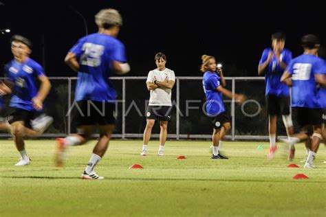 Latihan Timnas Filipina U Jelang Lawan Indonesia Antara Foto