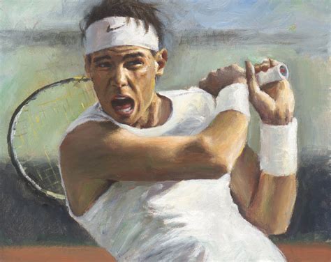 Rafael Nadal portrait by Fabian Perez | Living Legends Collection