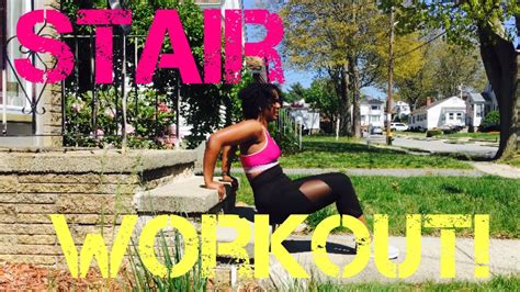 Outdoor Stair Workout 10 Mins Beginner Youtube