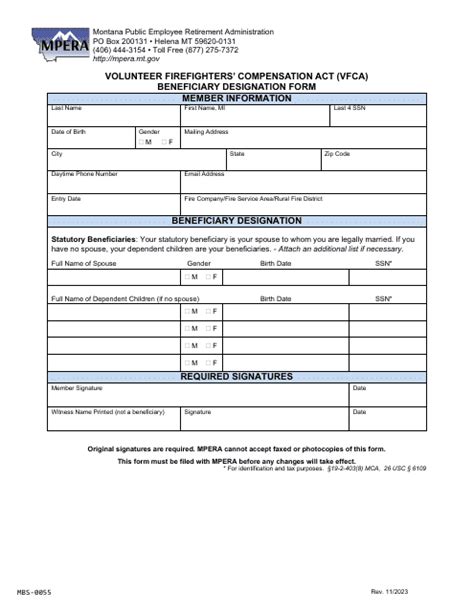 Form Mbs 0055 Fill Out Sign Online And Download Printable Pdf