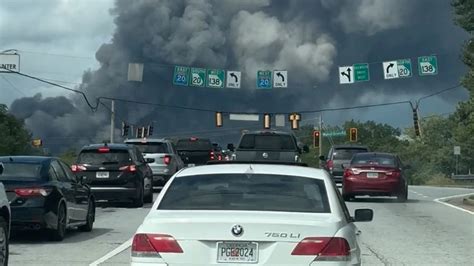 Biolab Plant Fire More Than K Sheltering In Place In Georgia As