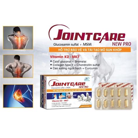 Viên Uống Bổ Xương Khớp Joint Care New Pro Thuốc Bà Ty