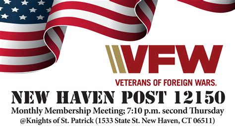 Vfw New Haven 12150 February 2023