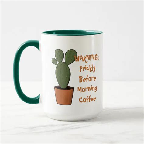 Cactus Humor Mug Zazzle