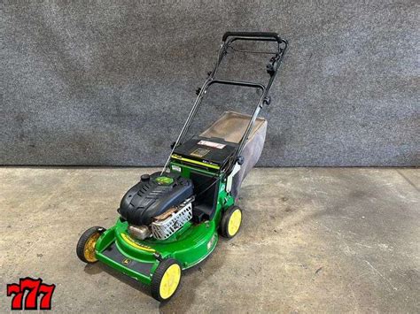 John Deer Ja Walk Behind Gas Mower Auction Company