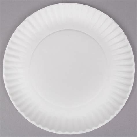 9 Uncoated Paper Plates In Bulk 1000 Count