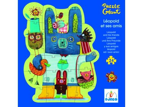 Djeco Puzzle géant 24 pièces Joséphine et ses amis