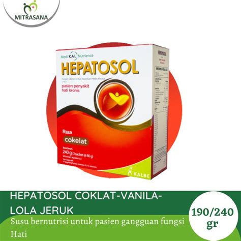 Jual Hepatosol Jeruk Coklat Gr Hepatosol Lola Jeruk Gr Shopee