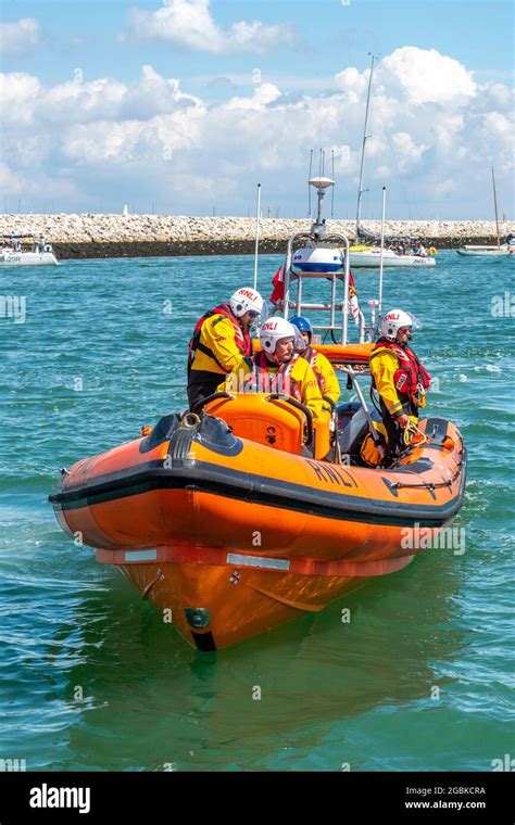 Rnli Inshore Lifeboat Inflatable Lifeboat Lifesaving Saving Lives At