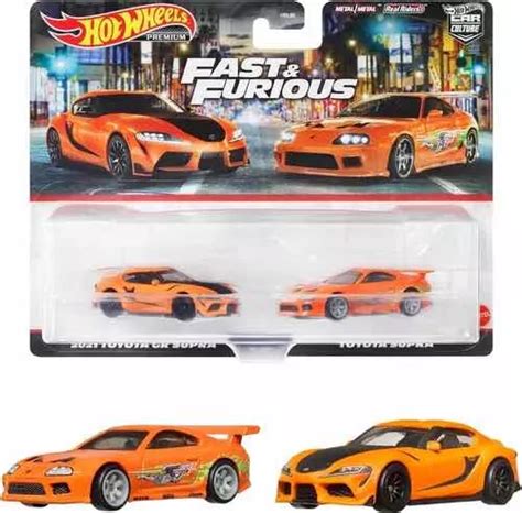 Rápido Y Furioso Pack Toyota Supra Hot Wheels Premium Cuotas sin interés